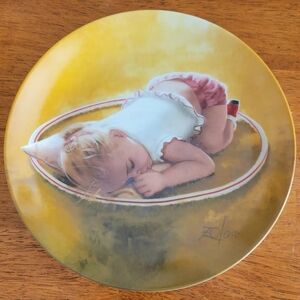 Donald Zolan Collector Plate “Day Dreamer” Wonder of Childhood 1987 NO 4328